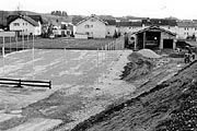 Bau dritter Platz und Tennisheim